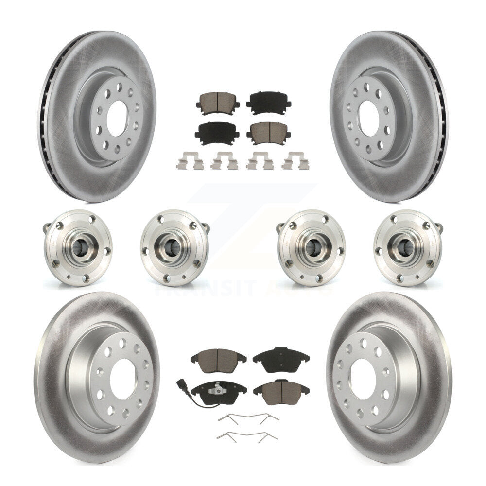 Transit Auto KBB-120725 Wheel Bearing and Hub Assembly for 2008-2017 Volkswagen CC, Volkswagen Passat, Audi A3 Quattro - Front and Rear product image