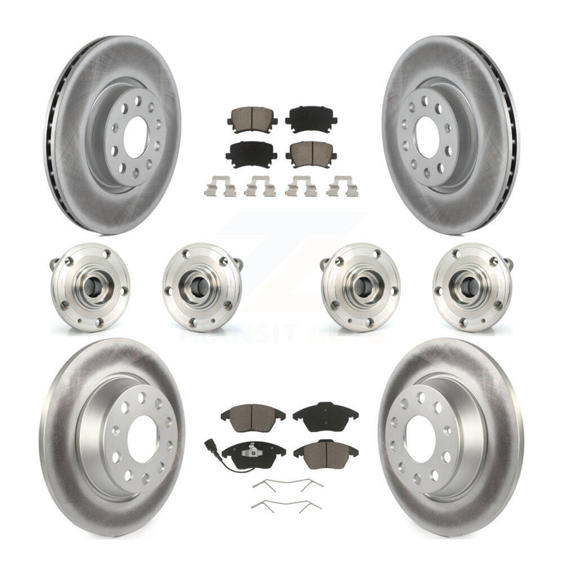 Transit Auto KBB-120725 Wheel Bearing and Hub Assembly for 2008-2017 Volkswagen CC, Volkswagen Passat, Audi A3 Quattro - Front and Rear product image