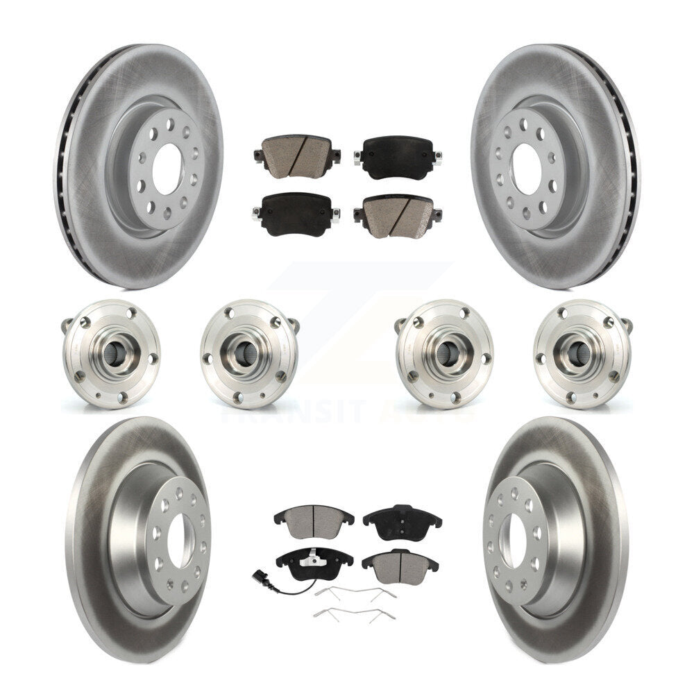Transit Auto KBB-120729 Wheel Bearing and Hub Assembly for 2016-2018 Audi Q3 Quattro - Front and Rear product image