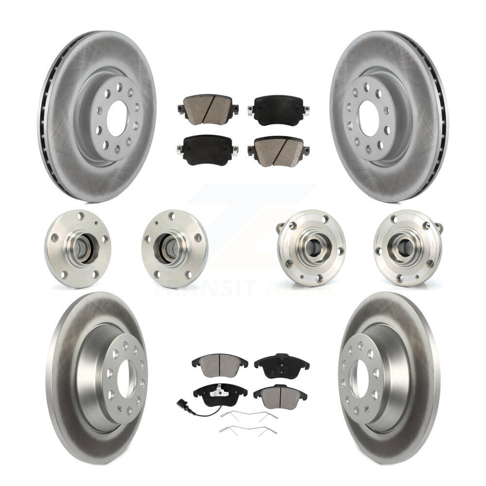 Transit Auto KBB-120730 Wheel Bearing and Hub Assembly for 2016-2018 Audi Q3 - Front and Rear product image