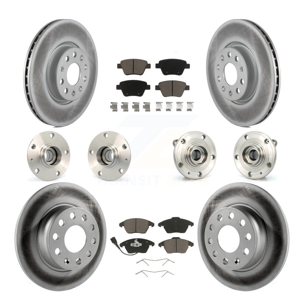 Transit Auto KBB-120736 Wheel Bearing and Hub Assembly for 2011-2014 Volkswagen GTI - Front and Rear product image