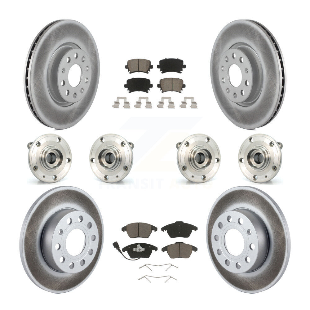 Transit Auto KBB-120737 Wheel Bearing and Hub Assembly for 2008 Audi A3 Quattro - Front and Rear product image