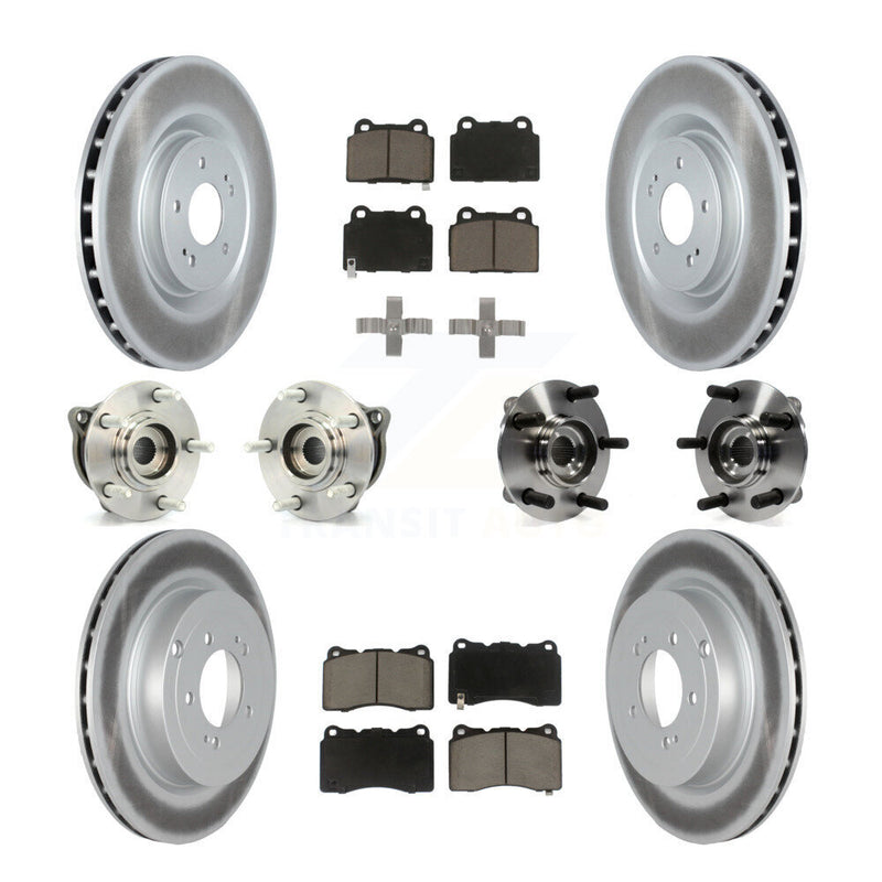 Transit Auto KBB-120755 Wheel Bearing and Hub Assembly for 2008-2015 Mitsubishi Lancer - Front and Rear product image