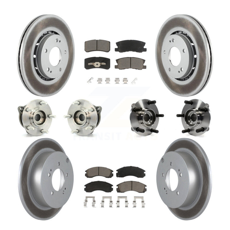 Transit Auto KBB-120756 Wheel Bearing and Hub Assembly for 2010-2011 Mitsubishi Lancer - Front and Rear product image