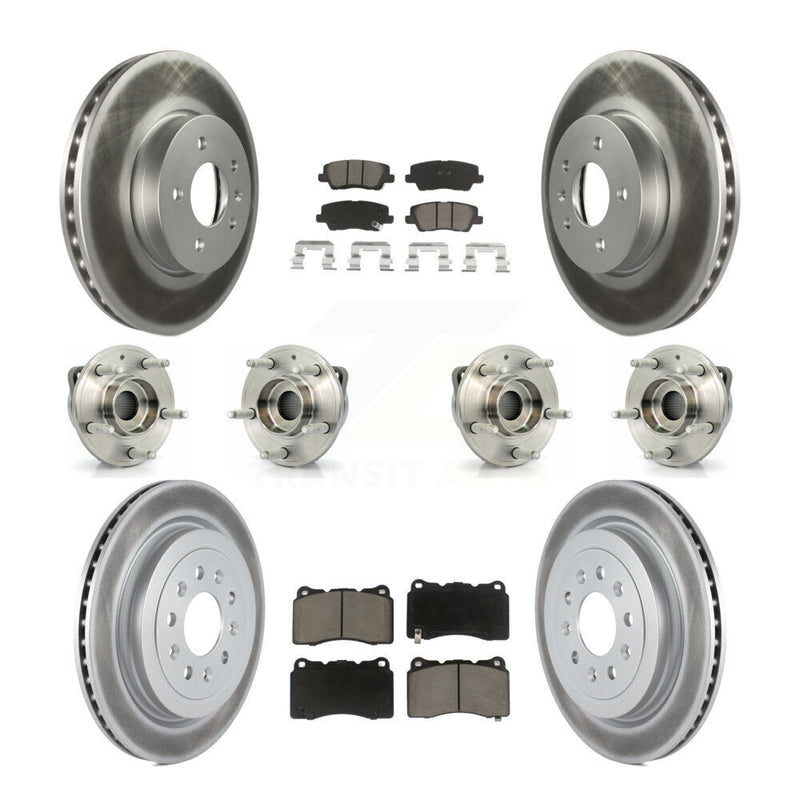 Transit Auto KBB-120757 Wheel Bearing and Hub Assembly for 2013-2015 Cadillac ATS - Front and Rear product image