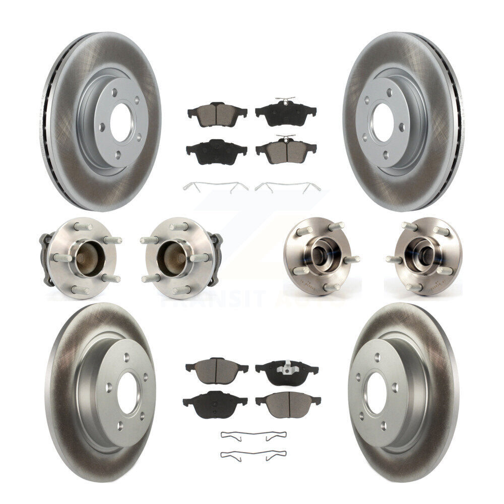 Transit Auto KBB-120772 Wheel Bearing and Hub Assembly for 2004-2013 Volvo S40, Volvo V50, Volvo C30 & more - Front and Rear product image
