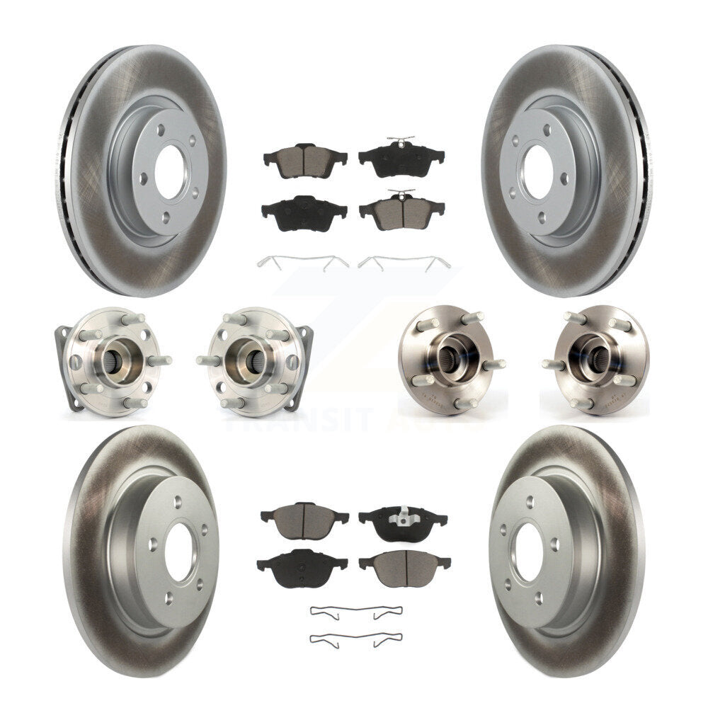 Transit Auto KBB-120773 Wheel Bearing and Hub Assembly for 2005-2010 Volvo S40, Volvo V50 - Front and Rear product image
