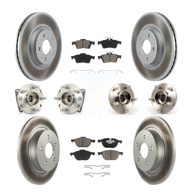 Transit Auto KBB-120773 Wheel Bearing and Hub Assembly for 2005-2010 Volvo S40, Volvo V50 - Front and Rear product image