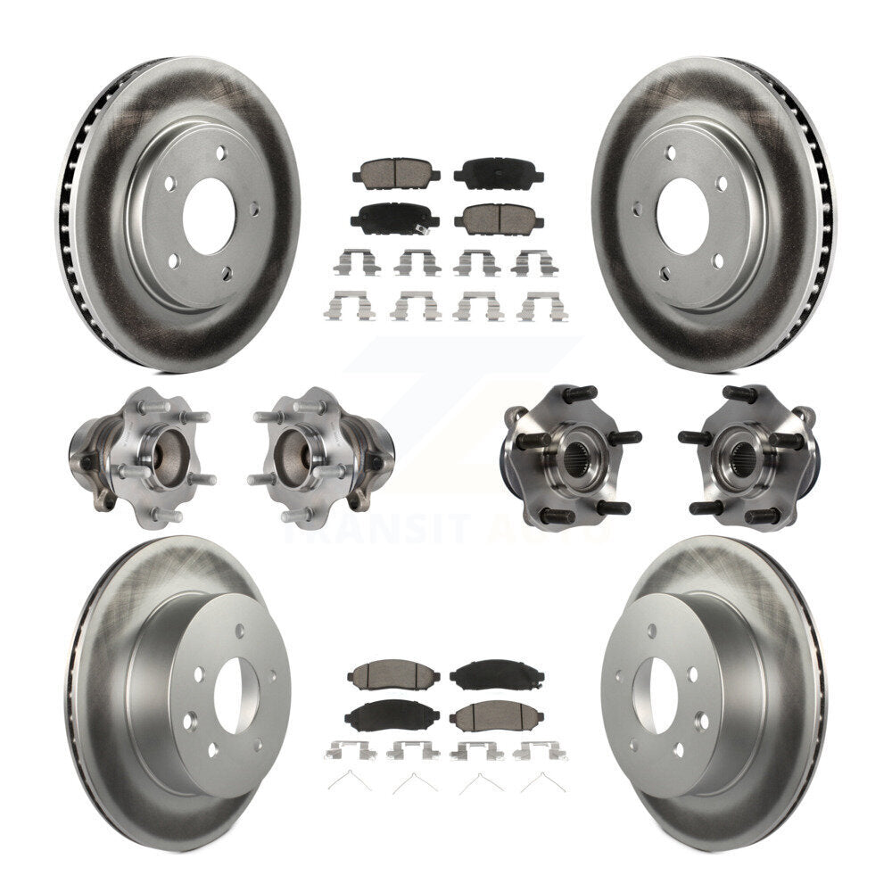 Transit Auto KBB-120780 Wheel Bearing and Hub Assembly for 2013-2014 Nissan LEAF - Front and Rear product image