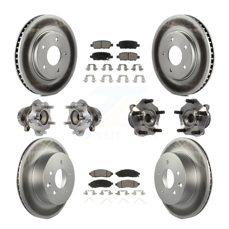 Transit Auto KBB-120780 Wheel Bearing and Hub Assembly for 2013-2014 Nissan LEAF - Front and Rear product image