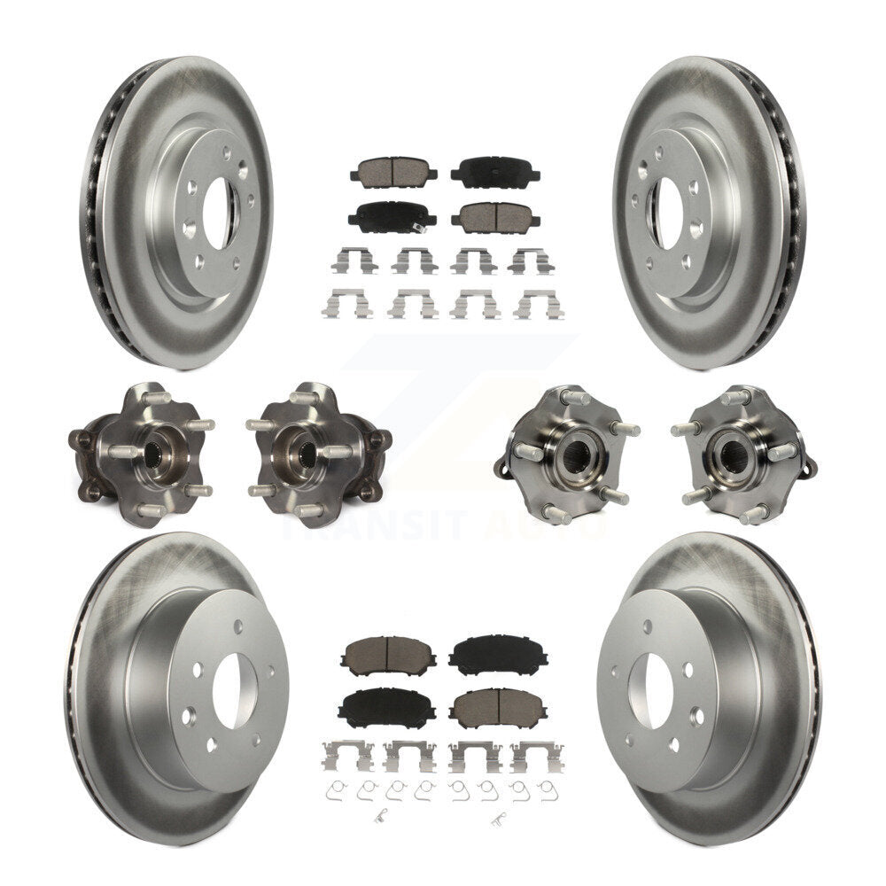 Transit Auto KBB-120781 Wheel Bearing and Hub Assembly for 2017-2022 Nissan Rogue Sport, Nissan Qashqai - Front and Rear product image