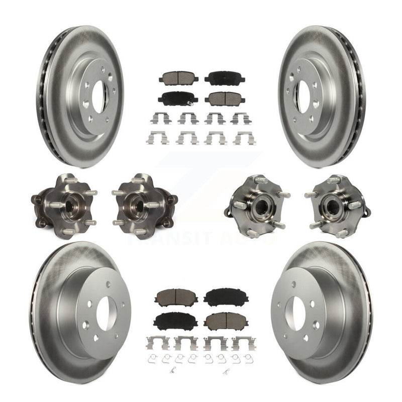 Transit Auto KBB-120781 Wheel Bearing and Hub Assembly for 2017-2022 Nissan Rogue Sport, Nissan Qashqai - Front and Rear product image
