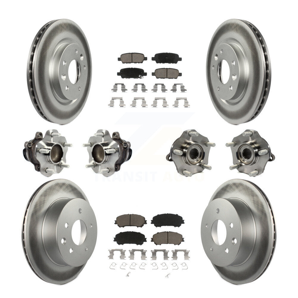 Transit Auto KBB-120782 Wheel Bearing and Hub Assembly for 2014-2022 Nissan Rogue, Nissan Rogue Sport, Nissan Qashqai - Front and Rear product image