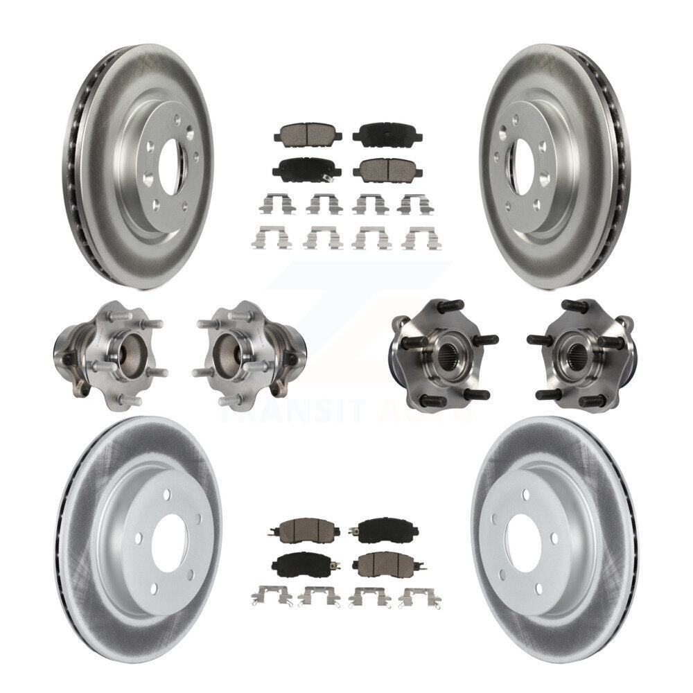 Transit Auto KBB-120785 Wheel Bearing and Hub Assembly for 2017 Nissan LEAF - Front and Rear product image