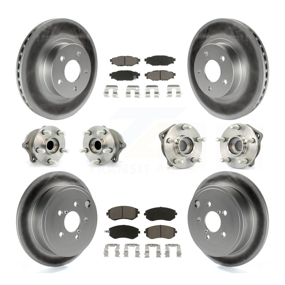 Transit Auto KBB-120803 Wheel Bearing and Hub Assembly for 2008-2010 Subaru Impreza - Front and Rear product image