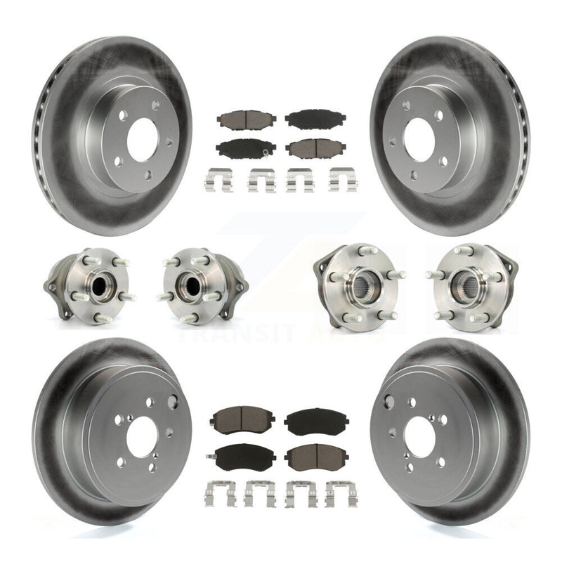 Transit Auto KBB-120803 Wheel Bearing and Hub Assembly for 2008-2010 Subaru Impreza - Front and Rear product image