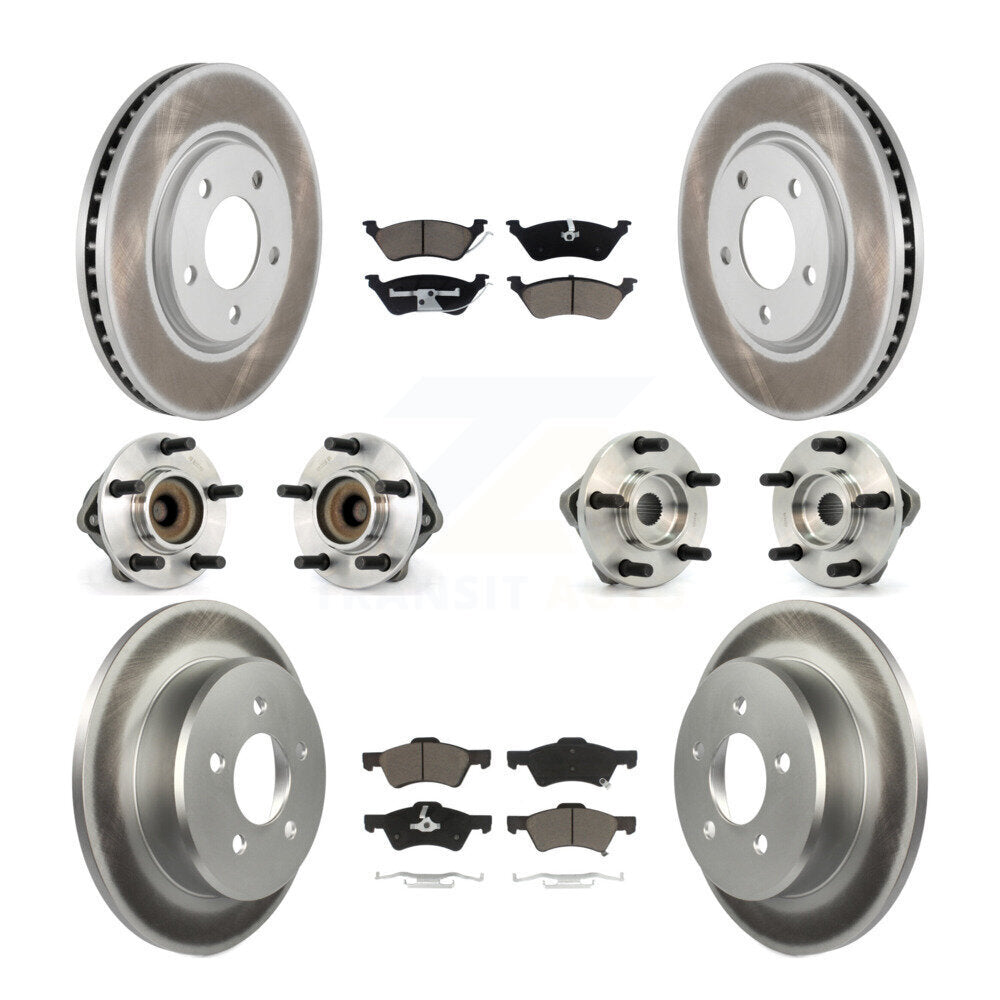 Transit Auto KBB-120815 Wheel Bearing and Hub Assembly for 2001-2007 Dodge Grand Caravan, Chrysler Town & Country, Dodge Caravan - Front and Rear product image