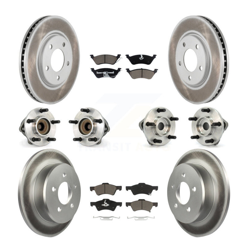 Transit Auto KBB-120815 Wheel Bearing and Hub Assembly for 2001-2007 Dodge Grand Caravan, Chrysler Town & Country, Dodge Caravan - Front and Rear product image