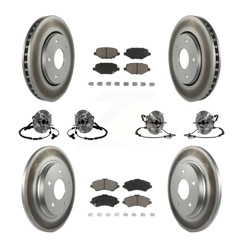 Transit Auto KBB-120819 Wheel Bearing and Hub Assembly for 2012-2016 Chrysler Town & Country, Dodge Grand Caravan, Ram C/V & more - Front and Rear product image