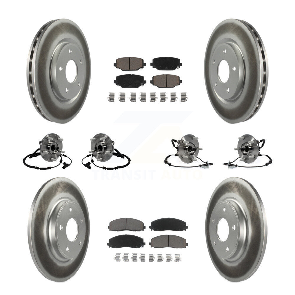 Transit Auto KBB-120820 Wheel Bearing and Hub Assembly for 2012-2020 Dodge Grand Caravan, Volkswagen Routan, Chrysler Town & Country & more - Front and Rear product image