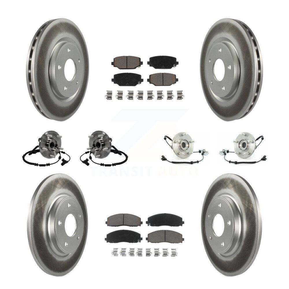 Transit Auto KBB-120822 Wheel Bearing and Hub Assembly for 2012 Volkswagen Routan - Front and Rear product image
