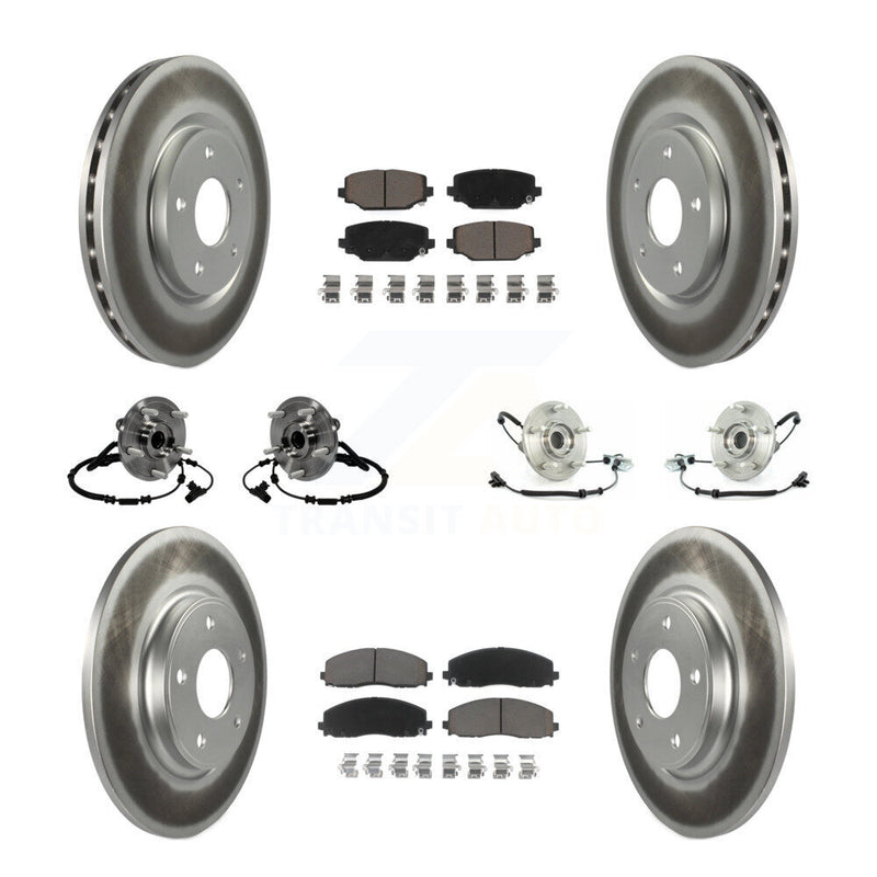 Transit Auto KBB-120822 Wheel Bearing and Hub Assembly for 2012 Volkswagen Routan - Front and Rear product image