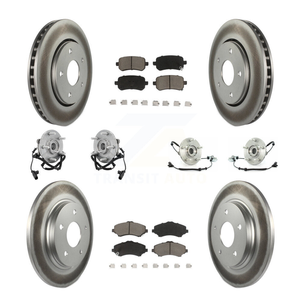 Transit Auto KBB-120823 Wheel Bearing and Hub Assembly for 2008-2011 Volkswagen Routan, Chrysler Town & Country, Dodge Grand Caravan - Front and Rear product image