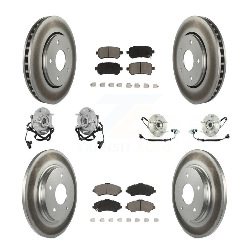 Transit Auto KBB-120823 Wheel Bearing and Hub Assembly for 2008-2011 Volkswagen Routan, Chrysler Town & Country, Dodge Grand Caravan - Front and Rear product image