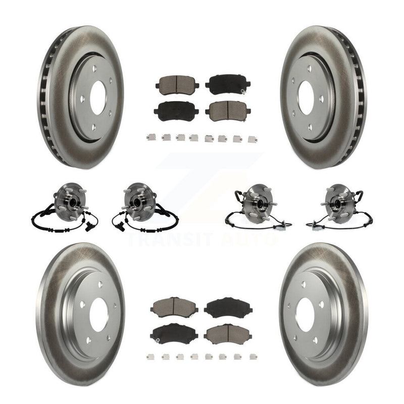 Transit Auto KBB-120824 Wheel Bearing and Hub Assembly for 2012 Chrysler Town & Country, Dodge Grand Caravan, Ram C/V - Front and Rear product image
