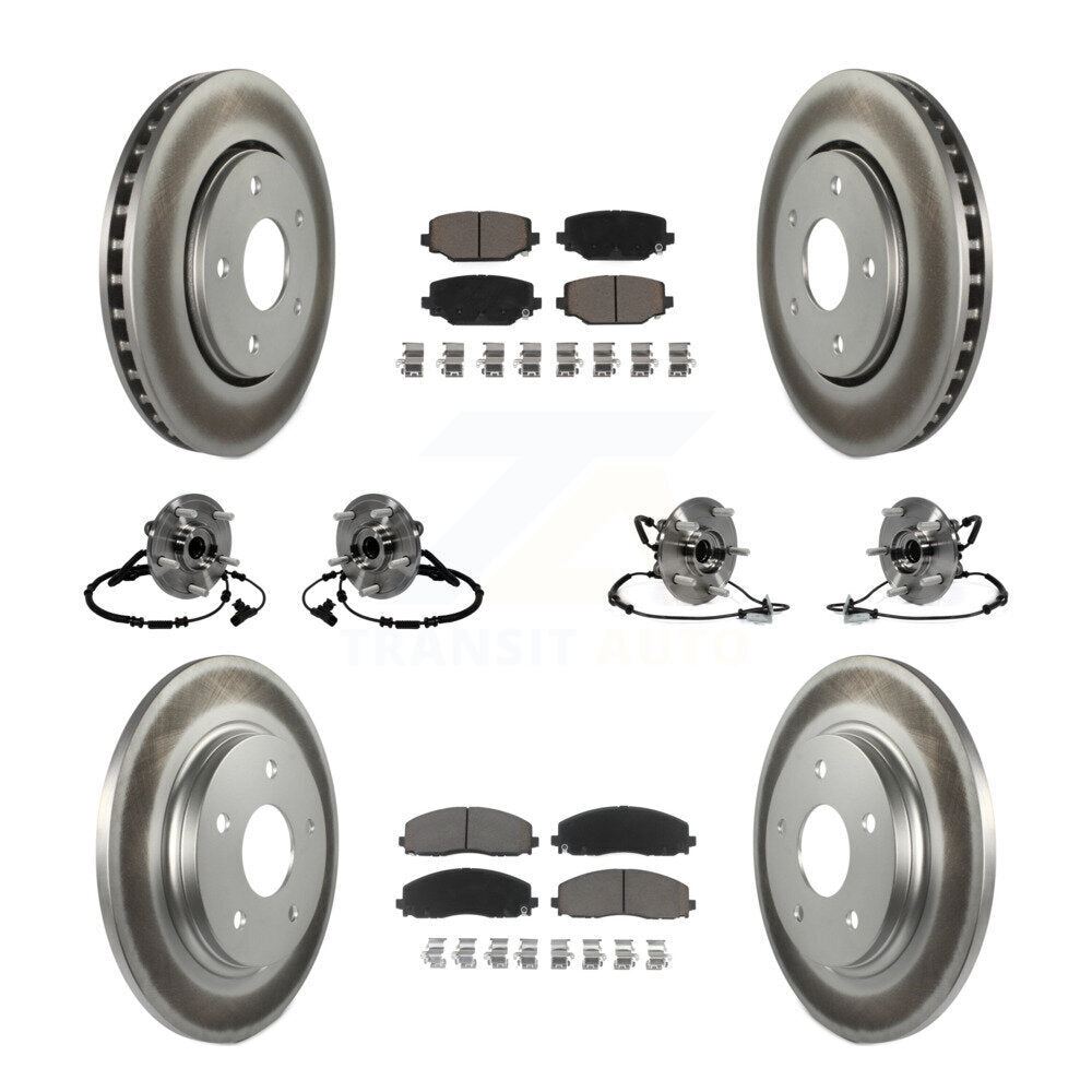 Transit Auto KBB-120825 Wheel Bearing and Hub Assembly for 2017-2018 Dodge Grand Caravan - Front and Rear product image