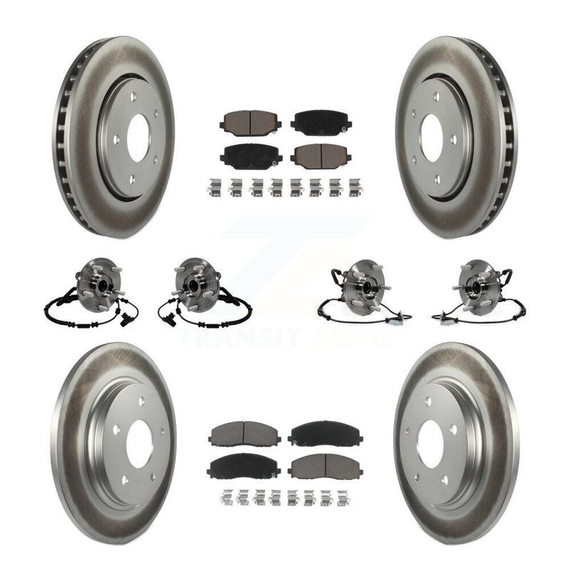 Transit Auto KBB-120825 Wheel Bearing and Hub Assembly for 2017-2018 Dodge Grand Caravan - Front and Rear product image
