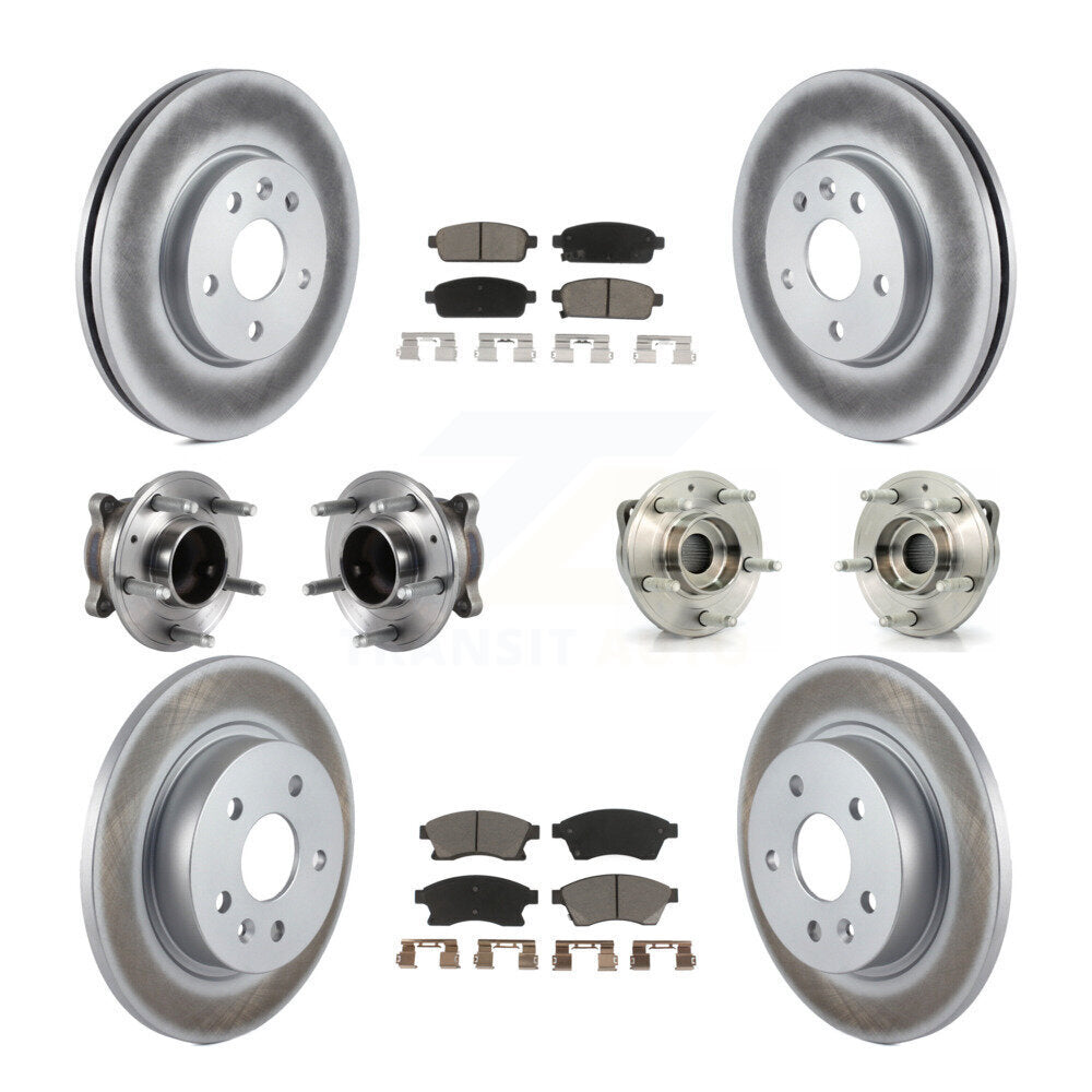 Transit Auto KBB-120830 Wheel Bearing and Hub Assembly for 2014-2015 Chevrolet Cruze - Front and Rear product image