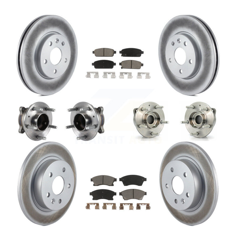 Transit Auto KBB-120830 Wheel Bearing and Hub Assembly for 2014-2015 Chevrolet Cruze - Front and Rear product image