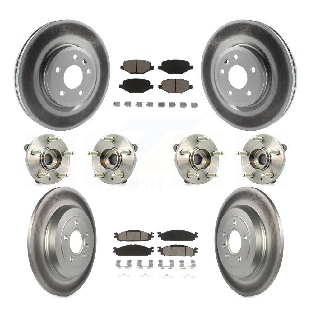 Transit Auto KBB-120832 Wheel Bearing and Hub Assembly for 2009-2019 Ford Flex, Lincoln MKS, Ford Taurus & more - Front and Rear product image
