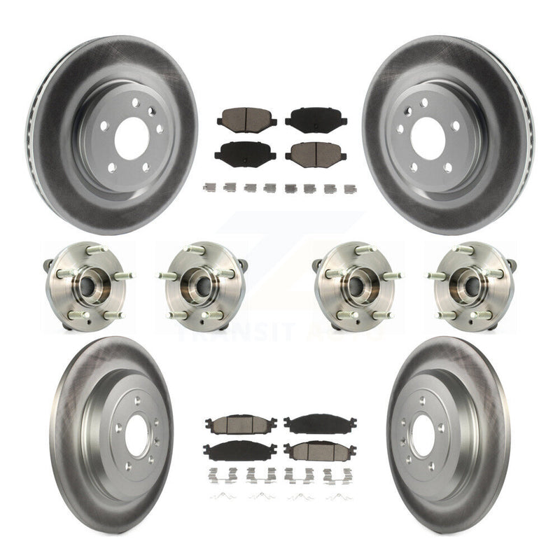 Transit Auto KBB-120832 Wheel Bearing and Hub Assembly for 2009-2019 Ford Flex, Lincoln MKS, Ford Taurus & more - Front and Rear product image