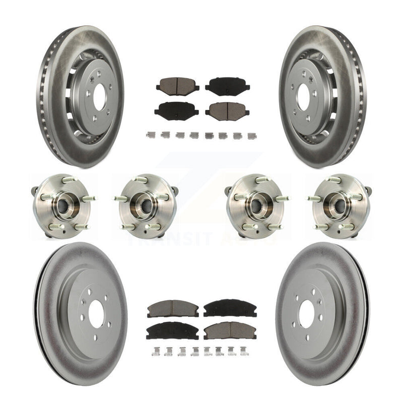 Transit Auto KBB-120833 Wheel Bearing and Hub Assembly for 2012-2019 Ford Taurus, Lincoln MKT, Lincoln MKS & more - Front and Rear product image