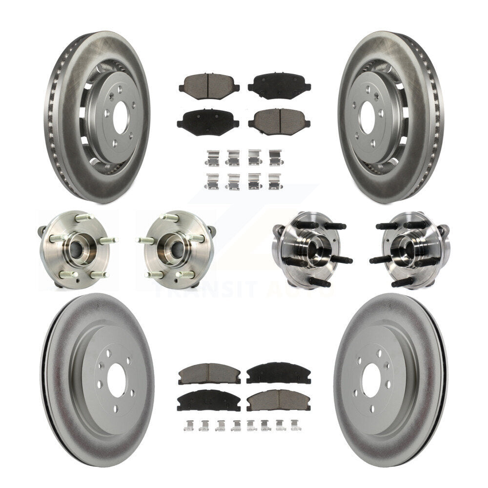 Transit Auto KBB-120834 Wheel Bearing and Hub Assembly for 2013-2019 Ford Special Service Police Sedan, Ford Police Interceptor Sedan, Ford Taurus - Front and Rear product image