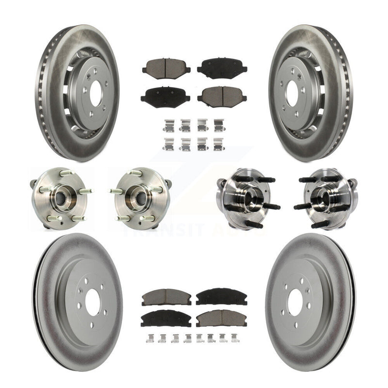 Transit Auto KBB-120834 Wheel Bearing and Hub Assembly for 2013-2019 Ford Special Service Police Sedan, Ford Police Interceptor Sedan, Ford Taurus - Front and Rear product image