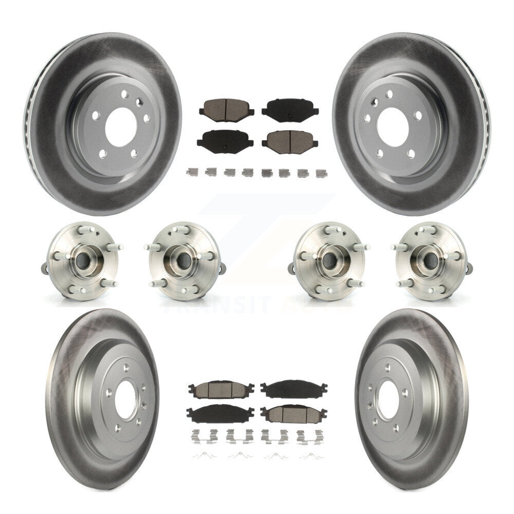 Transit Auto KBB-120835 Wheel Bearing and Hub Assembly for 2011-2017 Ford Explorer - Front and Rear product image