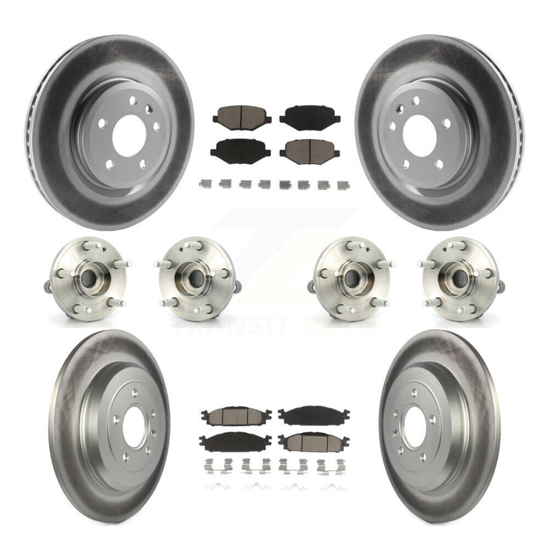 Transit Auto KBB-120835 Wheel Bearing and Hub Assembly for 2011-2017 Ford Explorer - Front and Rear product image