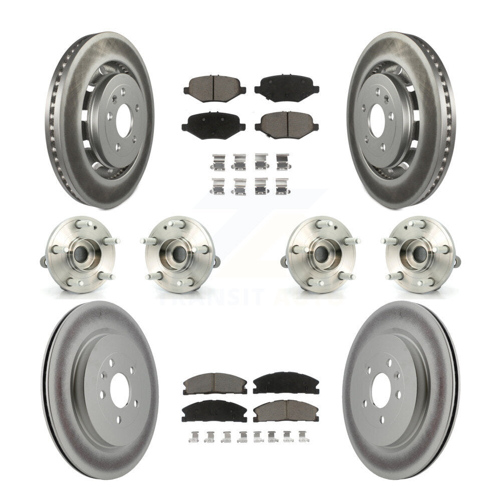 Transit Auto KBB-120836 Wheel Bearing and Hub Assembly for 2013-2017 Ford Explorer - Front and Rear product image