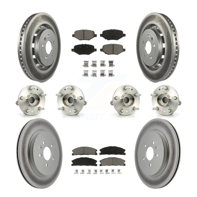 Transit Auto KBB-120836 Wheel Bearing and Hub Assembly for 2013-2017 Ford Explorer - Front and Rear product image