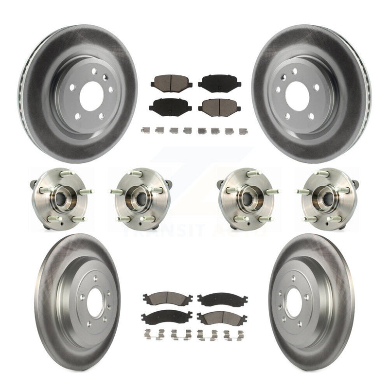 Transit Auto KBB-120838 Wheel Bearing and Hub Assembly for 2010-2012 Ford Taurus - Front and Rear product image
