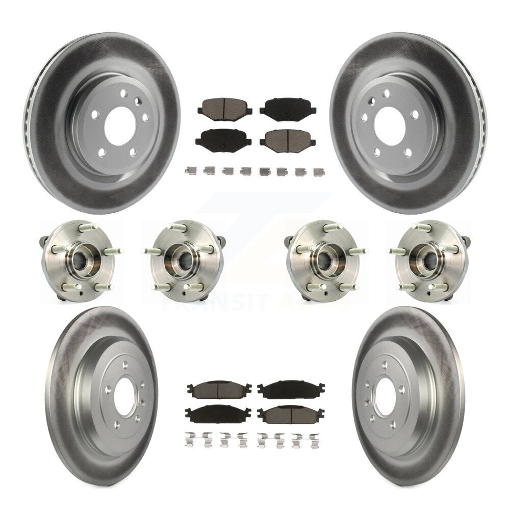 Transit Auto KBB-120839 Wheel Bearing and Hub Assembly for 2009-2010 Lincoln MKS - Front and Rear product image