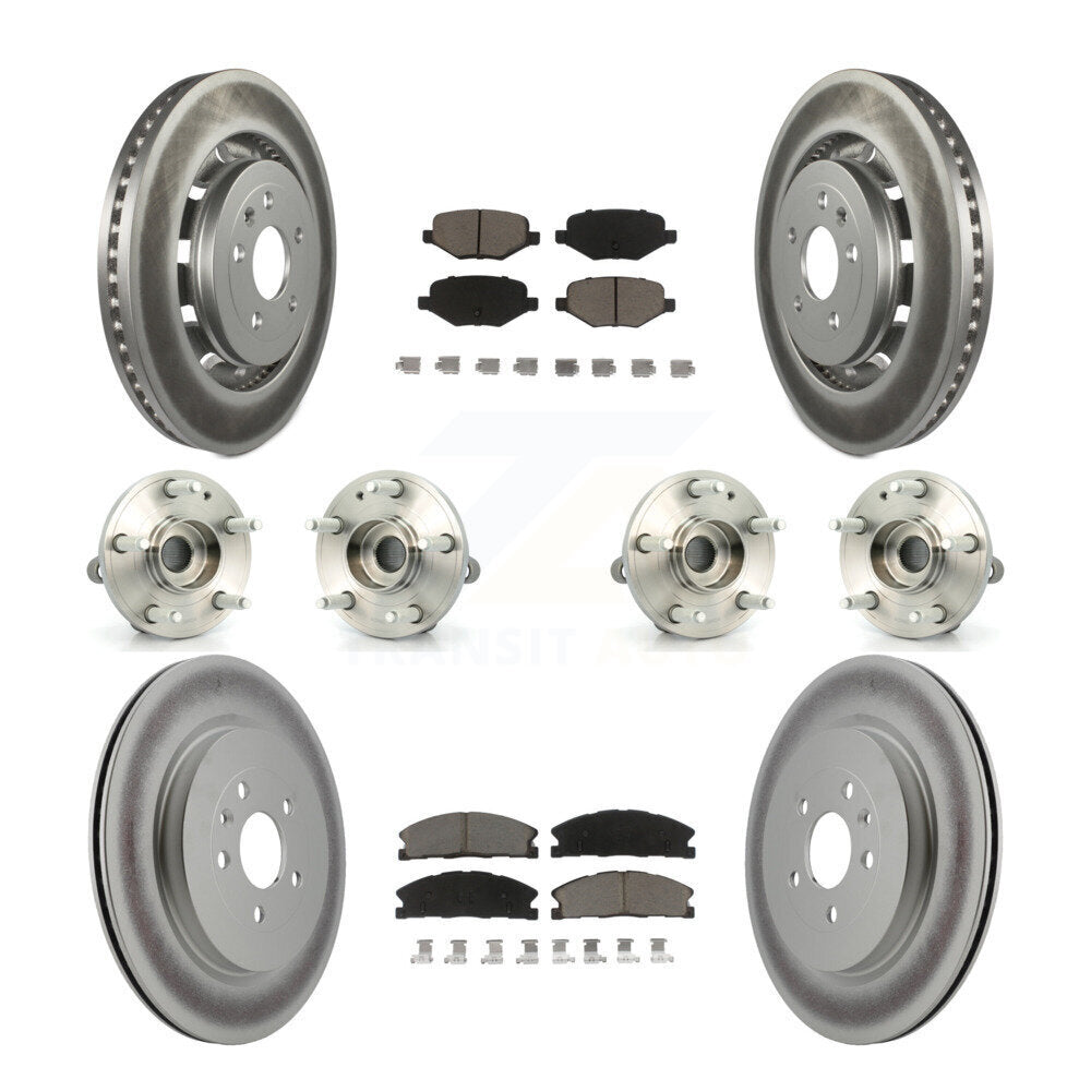 Transit Auto KBB-120840 Wheel Bearing and Hub Assembly for 2013-2018 Ford Explorer, Ford Police Interceptor Utility - Front and Rear product image