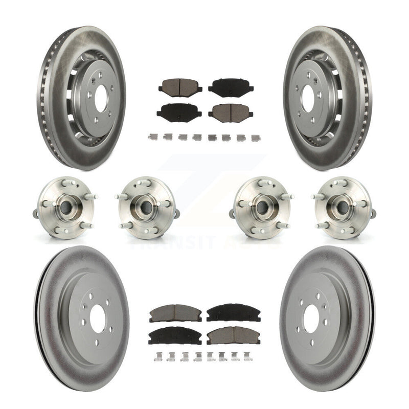 Transit Auto KBB-120840 Wheel Bearing and Hub Assembly for 2013-2018 Ford Explorer, Ford Police Interceptor Utility - Front and Rear product image