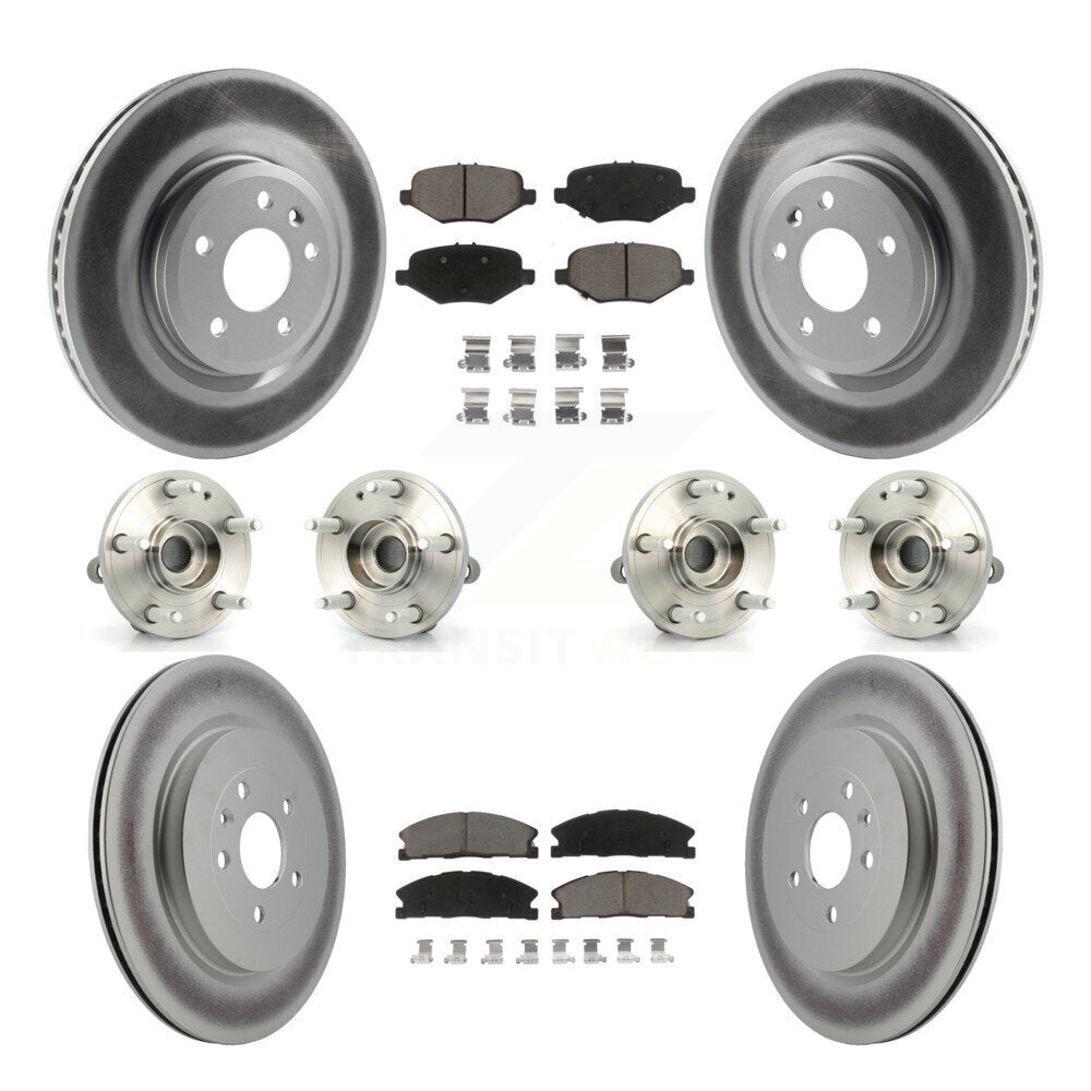 Transit Auto KBB-120841 Wheel Bearing and Hub Assembly for 2013 Ford Explorer - Front and Rear product image