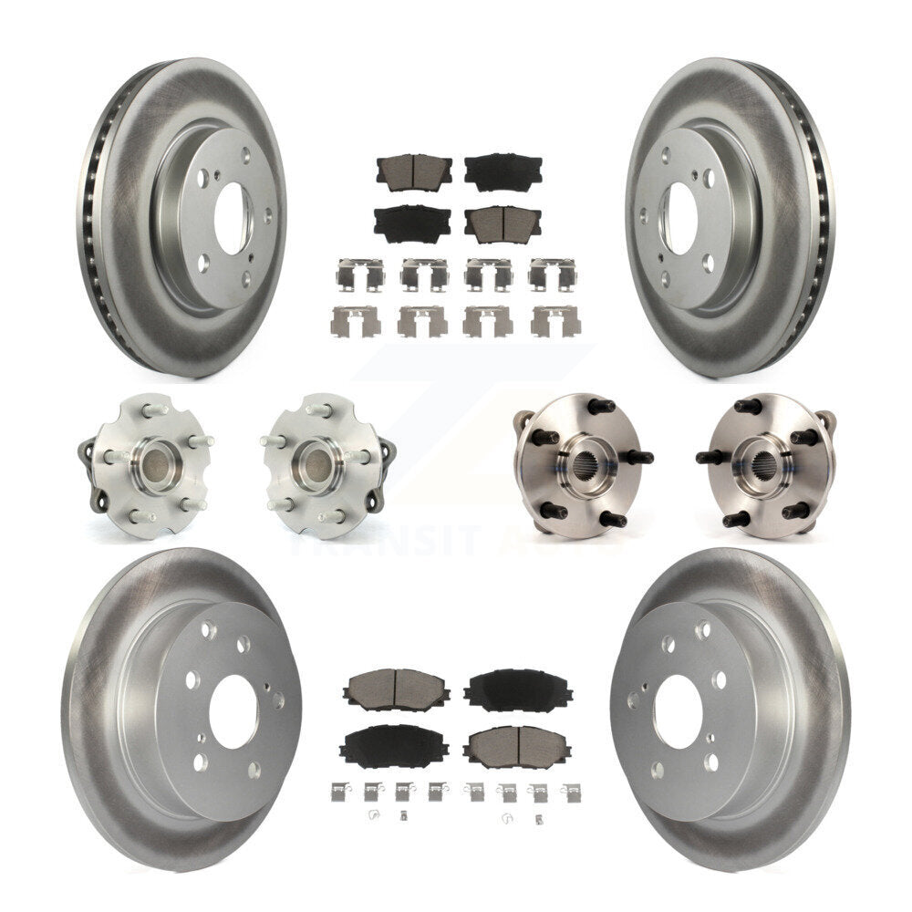Transit Auto KBB-120843 Wheel Bearing and Hub Assembly for 2006-2012 Lexus HS250h, Toyota RAV4 - Front and Rear product image