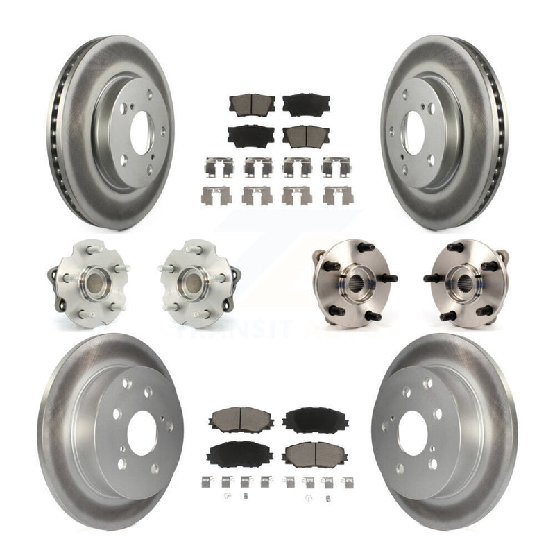 Transit Auto KBB-120843 Wheel Bearing and Hub Assembly for 2006-2012 Lexus HS250h, Toyota RAV4 - Front and Rear product image