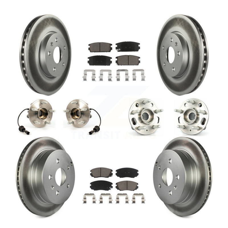Transit Auto KBB-120852 Wheel Bearing and Hub Assembly for 2010-2017 GMC Terrain, Chevrolet Equinox - Front and Rear product image